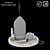 Elegant Vitruvi Diffuser Set 3D model small image 1