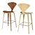 Elegant Cherner Counter Stool 3D model small image 1