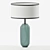 Elegant Glass Table Lamp 3D model small image 1
