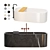 COCOON Bathtub Set: Luxury Design 3D model small image 1