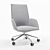 Elegant Ergonomic Office Chair 3D model small image 1