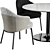 Minotti Angie Dining Oliver Dining Table 3D model small image 3