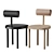 Elevate Dining Comfort: Una Chairs 3D model small image 3