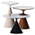 Sleek Musette Coffee Tables 3D model small image 4