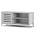 Vasagle Premier TV Stand 3D model small image 2