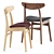 CH30P Chair: Sleek Scandinavian Design 3D model small image 2