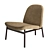 Modern Vintage Comfort: Domkapa Edison Armchair 3D model small image 1