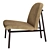 Modern Vintage Comfort: Domkapa Edison Armchair 3D model small image 2