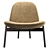 Modern Vintage Comfort: Domkapa Edison Armchair 3D model small image 4