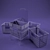 Durable Plastic Shopping Basket 3D model small image 2