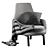 Sleek and Sophisticated: LEDA Armchair 3D model small image 6