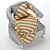 Sleek and Stylish Loop De Loo Chair 3D model small image 5