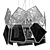 Artisanal Beauty Chandelier 3D model small image 2