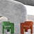 Sculpt Chair: Modern Elegance from Crate & Barrel 3D model small image 2