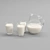 Elegant Milk Jug Set 3D model small image 1