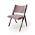 Italian Contemporary Chair: Chair Ipa 3D model small image 1