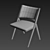 Italian Contemporary Chair: Chair Ipa 3D model small image 3