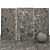 Sarita Black Stone Texture Collection 3D model small image 1