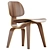 Modern Scandinavian Design: Vitra Plywood Dining Chair (DCW) 3D model small image 1