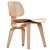 Modern Scandinavian Design: Vitra Plywood Dining Chair (DCW) 3D model small image 3
