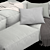 Extra Comfort Modular Sofa: Elegant, Practical & Durable 3D model small image 2