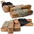 Extra Comfort Modular Sofa: Elegant, Practical & Durable 3D model small image 4