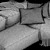 Extra Comfort Modular Sofa: Elegant, Practical & Durable 3D model small image 5