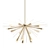 Retro-inspired Sputnik Chandelier 3D model small image 1