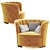 2014 Miller Armchair - Stylish and Comfortable 3D model small image 4