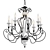 Elegant Empire Triumph Chandelier 3D model small image 1