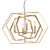 Damaris Gold Chandelier: Illuminating Elegance. 3D model small image 1