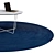 Elegant Circle Rugs | No. 159 3D model small image 2