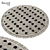 Round Polypropylene Rug: 59 3D model small image 1