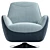 Atlantic Comfort Armchair 3D model small image 4