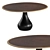 Bora Bora Bistrot Table: Elegant and Functional 3D model small image 1