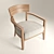 Sally Flexform: Modern Chic Armchair 3D model small image 2