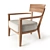 Sally Flexform: Modern Chic Armchair 3D model small image 6