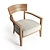 Sally Flexform: Modern Chic Armchair 3D model small image 8