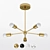 Vintage Sputnik Chandelier - Illuminate Your Space 3D model small image 1