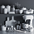 Sleek Kitchen Set: Modern Design 3D model small image 5