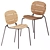 Stylish Si-Si Wood Chair 3D model small image 2