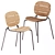 Stylish Si-Si Wood Chair 3D model small image 5