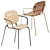 Si-Si Wood Chair: Elegant Design 3D model small image 5