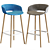Pedrali Babila: Stylishly Modern Chair. 3D model small image 1