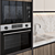 Modern Island Kitchen: High-Quality textures & Render 3D model small image 3