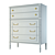 Bamboo Bliss Dresser 3D model small image 1