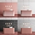 Elegant Reception Desk | 4 Color Options 3D model small image 2