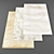 High Resolution Set of 4 Carpets 3D model small image 1