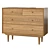 Vintage Quilda Chest of Drawers 3D model small image 1