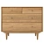 Vintage Quilda Chest of Drawers 3D model small image 2